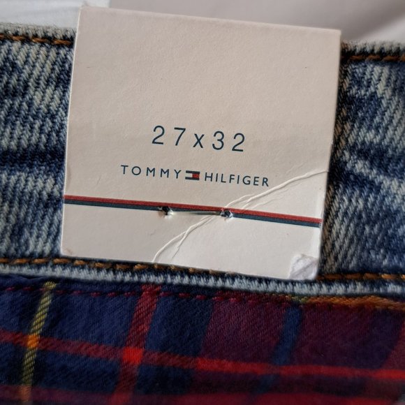 Tommy HILFIGER x GIGI HADID NWT RUNWAY collection jeans Sz 27 DISTRESS SUBLIME ! - Picture 12 of 14